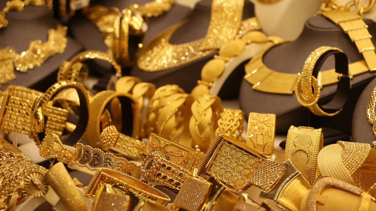 Kundan Stone Bangles - Haana's